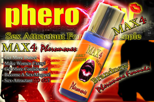 Max4 pheroXity Pheromone für Männer - 12 ml